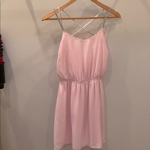 Baby pink dress